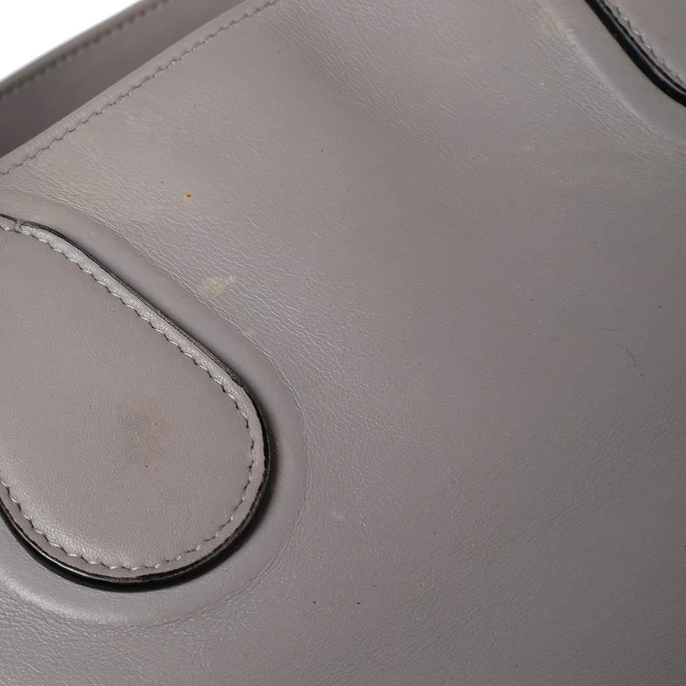 商品[二手商品] Dior|Dior Grey Leather Nappy Diaper Bag,价格¥2782,第5张图片详细描述