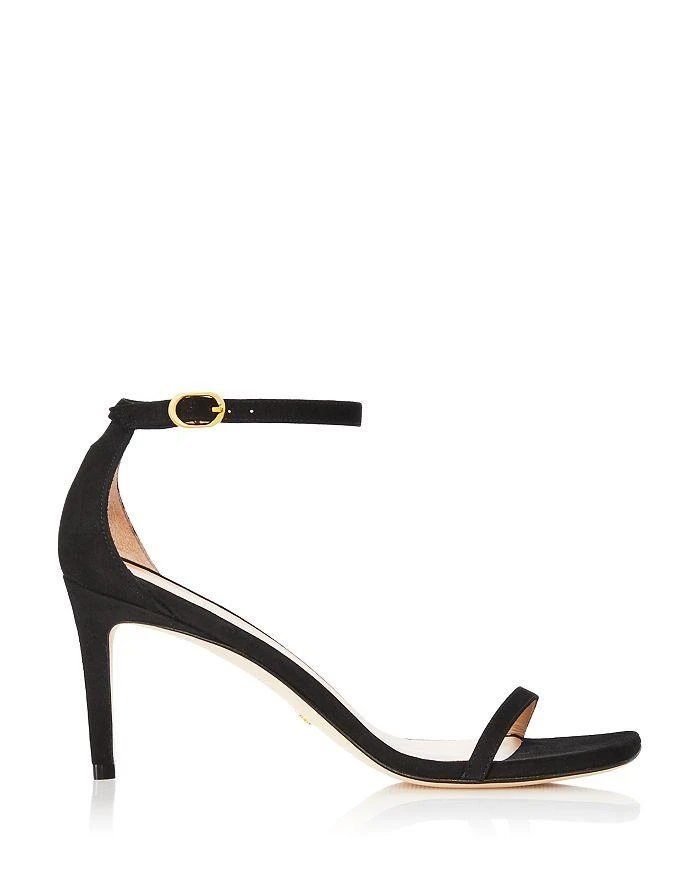 商品Stuart Weitzman|Women's Nudistcurve 75 Ankle Strap Sandals,价格¥3526,第3张图片详细描述