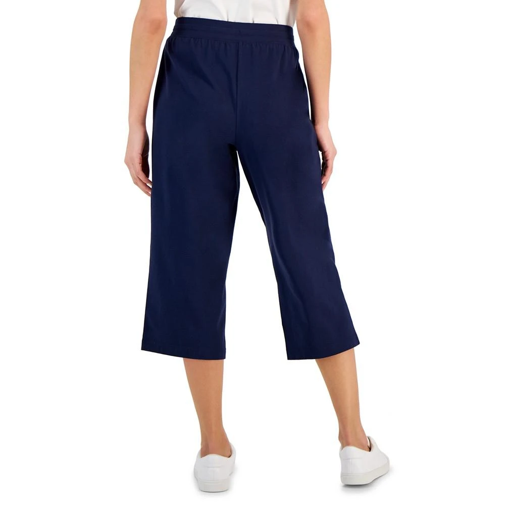 商品Karen Scott|Knit Capri Pull on Pants, Created for Macy's,价格¥65,第2张图片详细描述