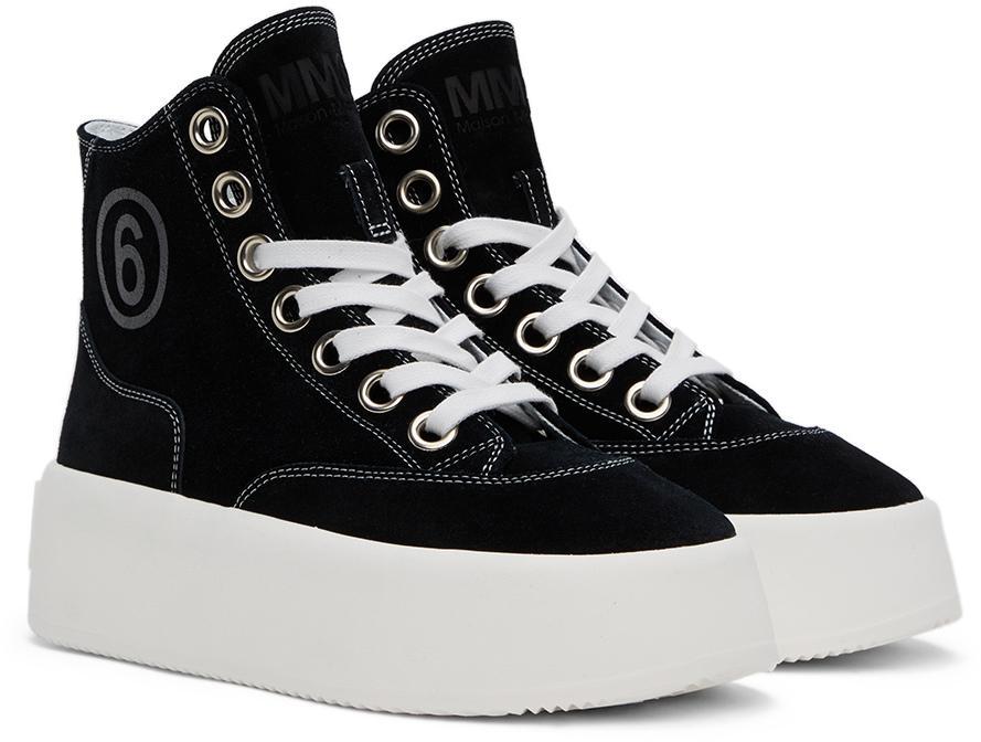 商品MAISON MARGIELA|Black Suede 6 Sneakers,价格¥3550,第6张图片详细描述
