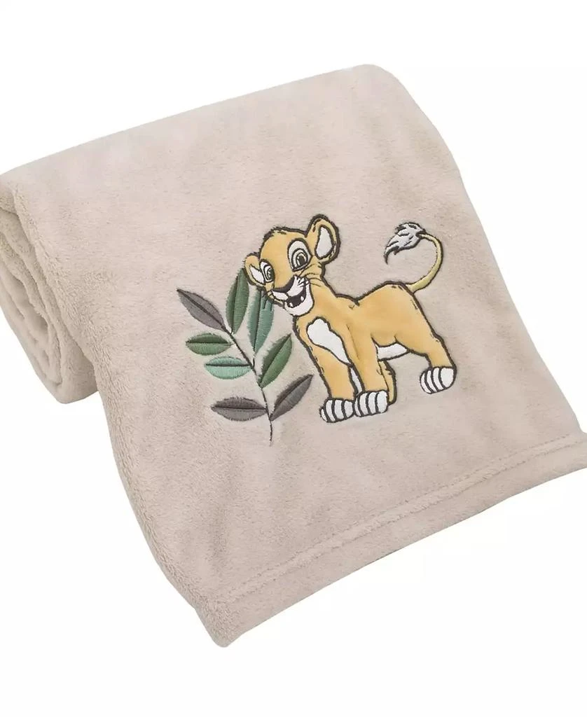 商品Disney|Lion King Leader of The Pack Super Soft Baby Blanket with Simba Applique,价格¥135,第1张图片