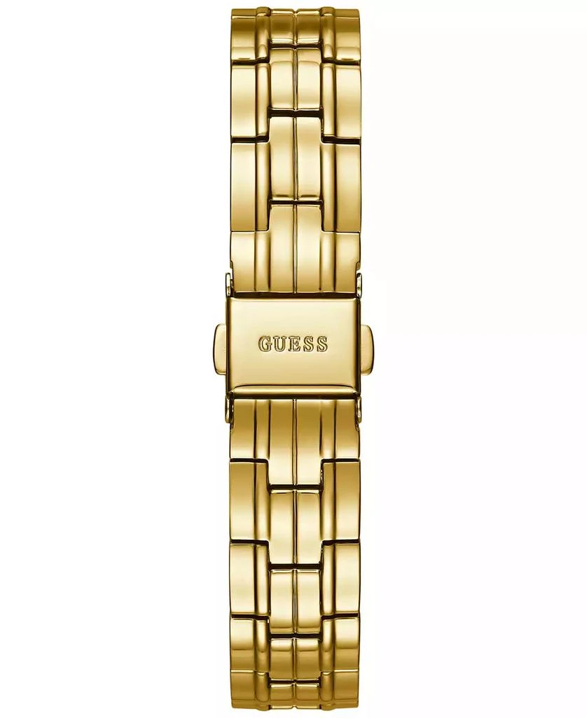 商品GUESS|Women's Gold-Tone Stainless Steel Bracelet Watch 30mm,价格¥758,第3张图片详细描述