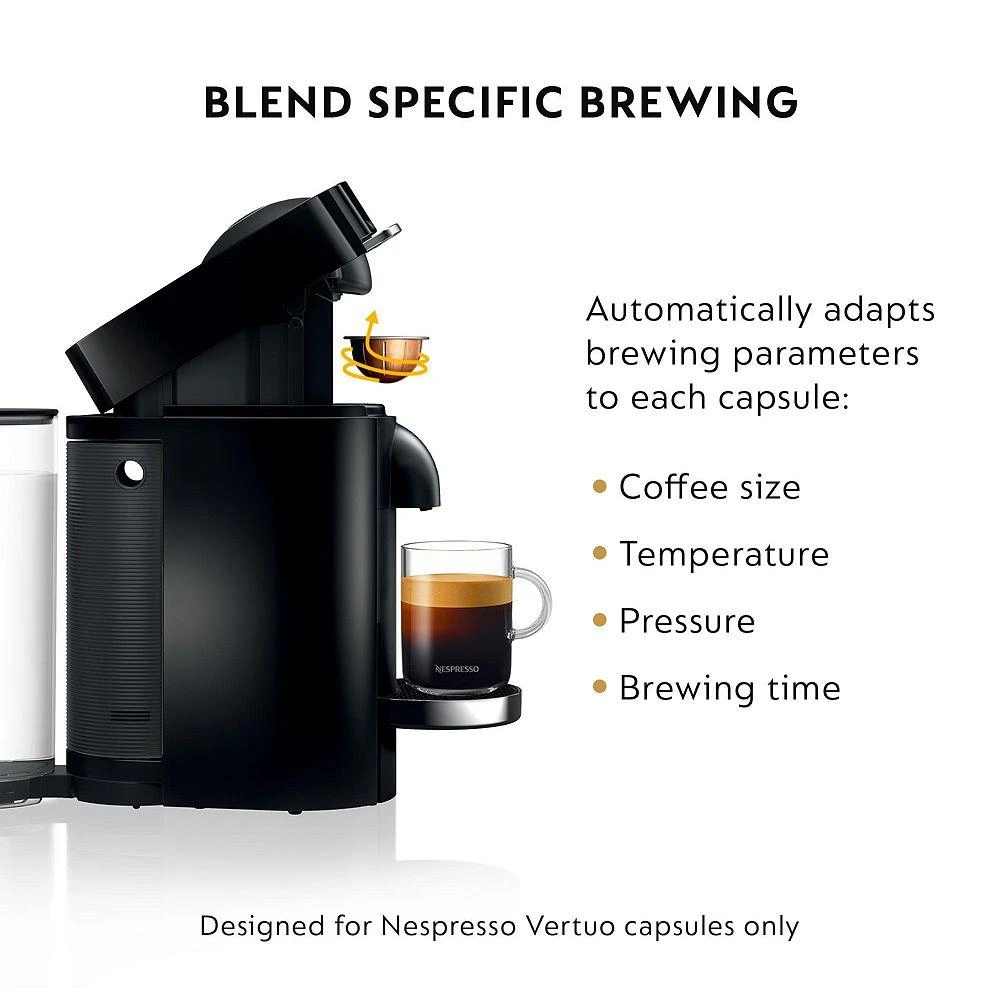VertuoPlus Deluxe by De’Longhi, Classic Black 商品