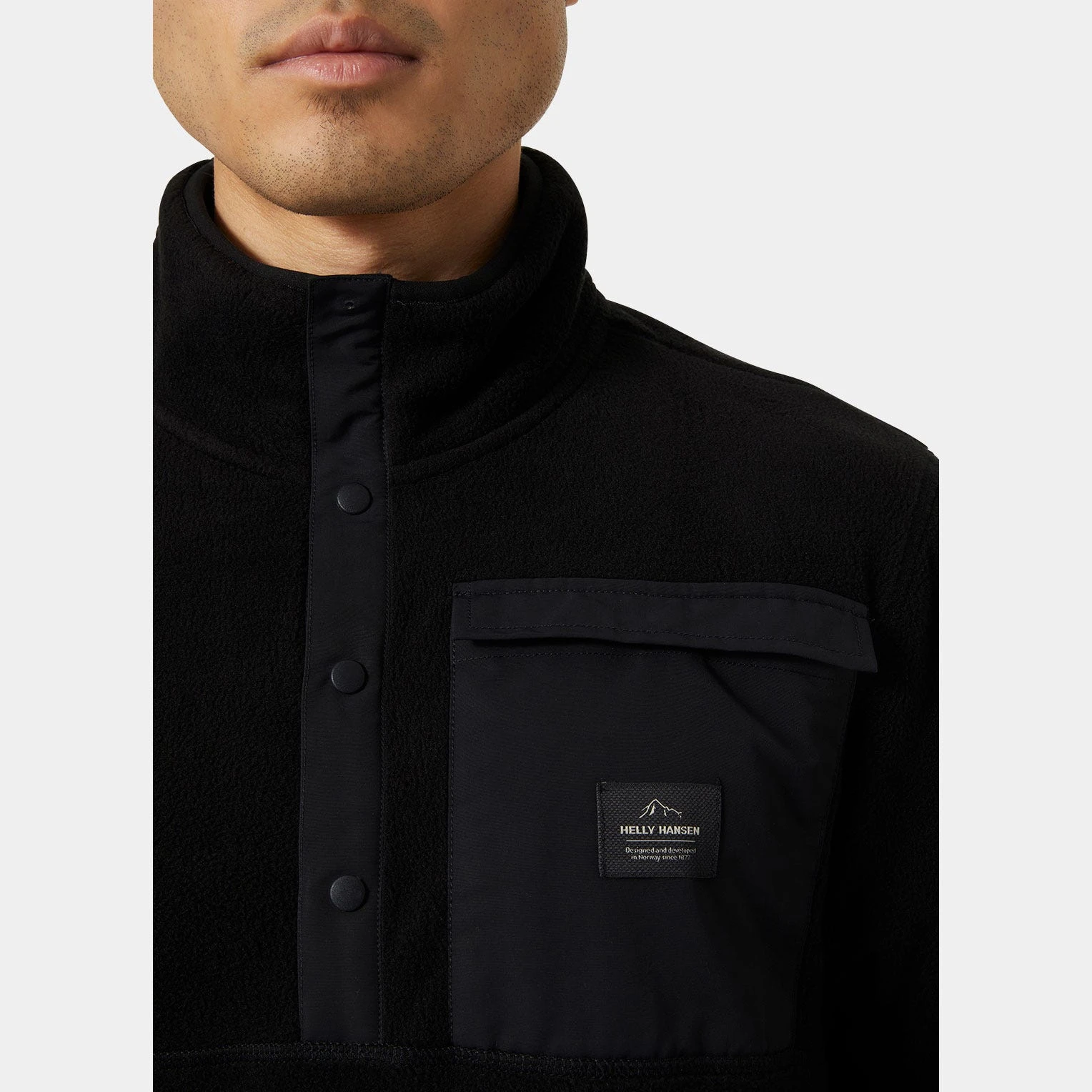 商品【商品预售7天】 Helly Hansen|Helly Hansen 男士户外软壳衣 63164990BLACK 黑色,价格¥2142,第4张图片详细描述