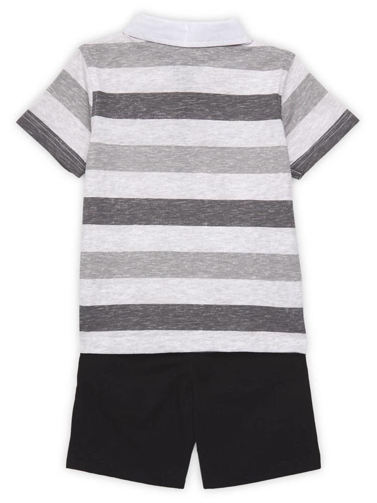 商品Calvin Klein|Little Boy's 2-Piece Polo &amp; Shorts Set,价格¥152,第2张图片详细描述