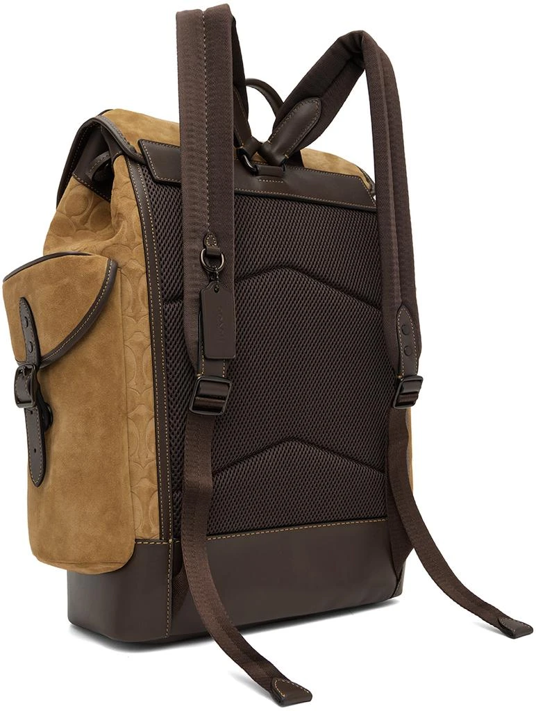 商品Coach|Brown Hitch Backpack,价格¥3357,第3张图片详细描述