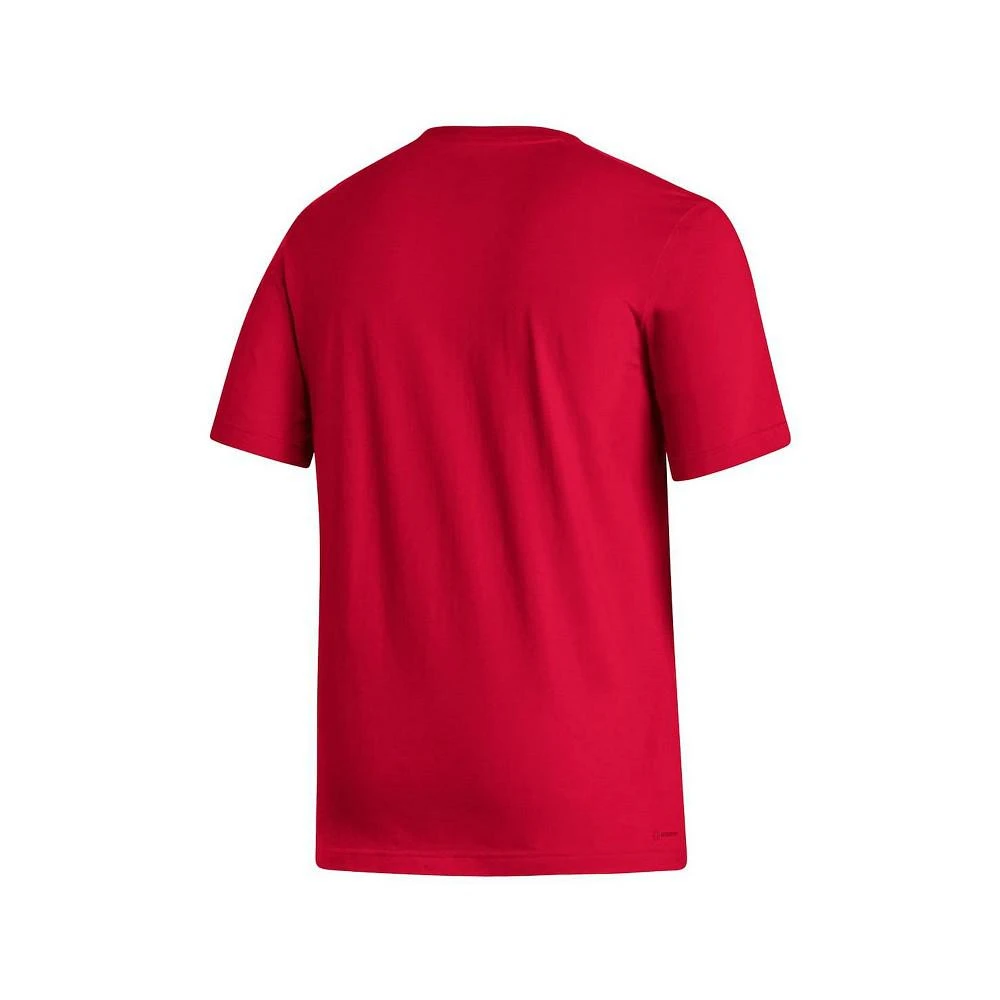 商品Adidas|Men's Crimson Indiana Hoosiers Locker Lines Baseball Fresh T-shirt,价格¥220,第3张图片详细描述