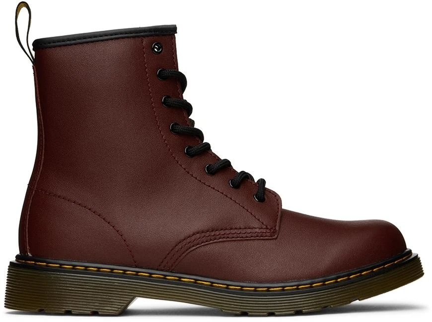 商品Dr. Martens|Kids Burgundy 1460 Softy T Little Kids Boots,价格¥572,第1张图片