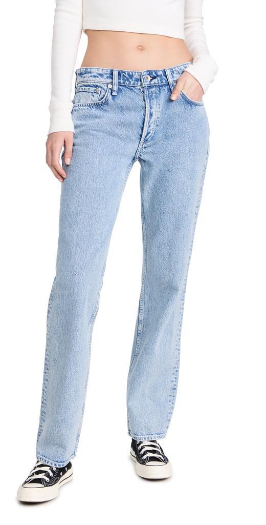 商品Rag & Bone|Rag & Bone Piper Straight Jeans,价格¥1758,第1张图片