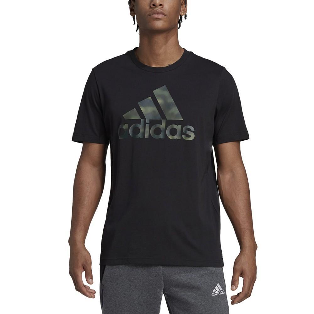 商品Adidas|Men's Essentials Camo-Print Short-Sleeve T-Shirt,价格¥135,第1张图片