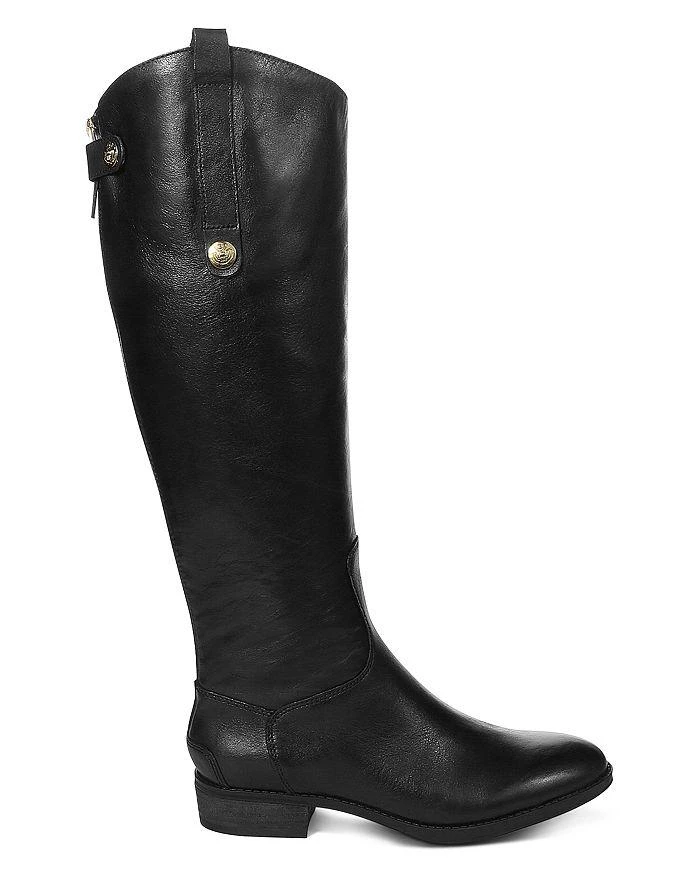 商品Sam Edelman|Women's Penny Round Toe Leather Low-Heel Riding Boots,价格¥1477,第2张图片详细描述