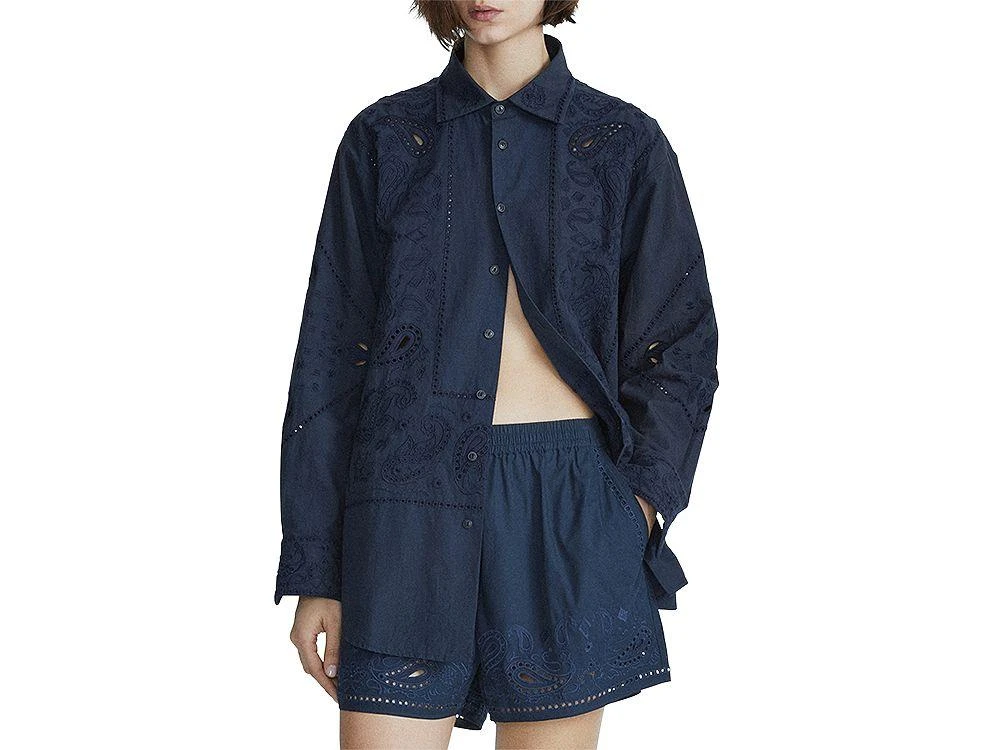 商品Rag & Bone|Vivian Embroidered Shirt,价格¥1463,第1张图片