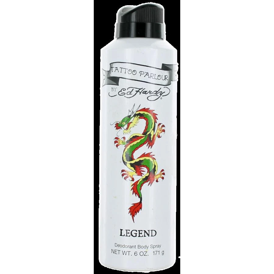 商品Ed Hardy|Men's Tattoo Parlour Legend Deodorant Body Spray 6 oz Bath & Body 719346192729,价格¥37,第1张图片