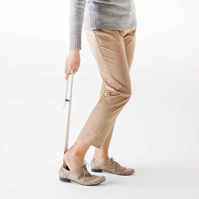 商品Yamazaki Home|Long-Handled Shoehorn Steel,价格¥135,第2张图片详细描述