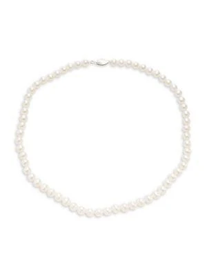 商品BELPEARL|Sterling Silver & 6-7MM Cultured Freshwater Pearl Necklace,价格¥289,第1张图片