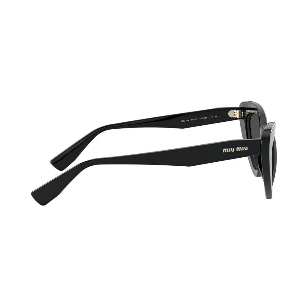 商品Miu Miu|Women's Sunglasses, MU 01VS55-X,价格¥1534,第4张图片详细描述