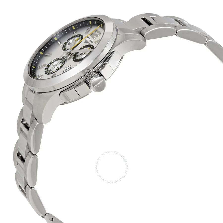商品Longines|Conquest Chronograph Silver Dial Watch L33794786,价格¥4841,第2张图片详细描述