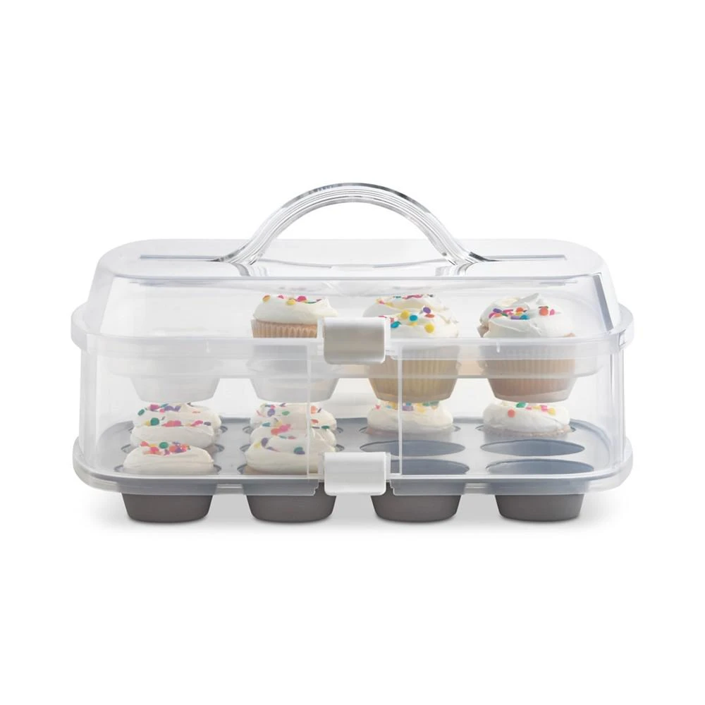 商品Martha Stewart|2-Tier Cupcake Carrier, Created for Macy's,价格¥112,第2张图片详细描述