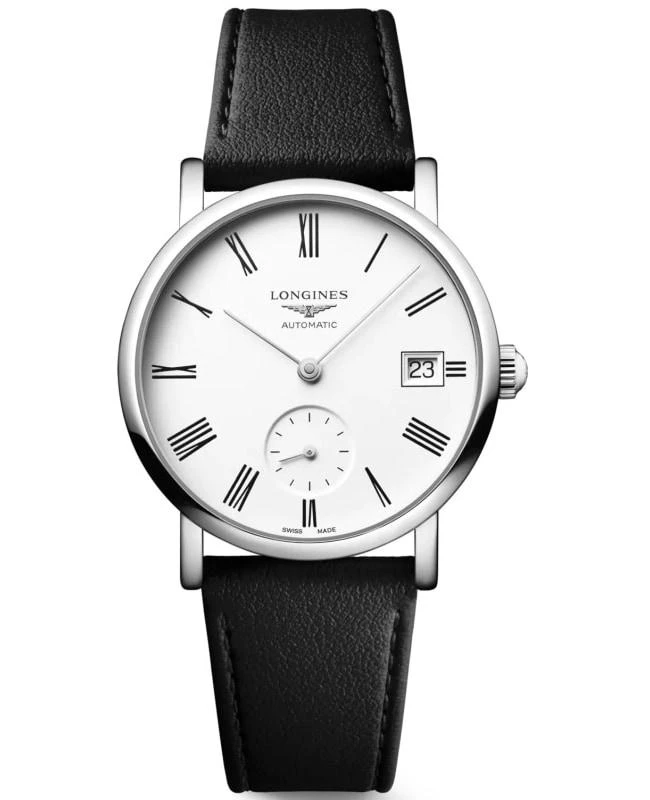 商品Longines|Longines Elegant Collection Automatic White Dial Fabric Strap Women's Watch L4.312.4.11.0,价格¥11787,第1张图片