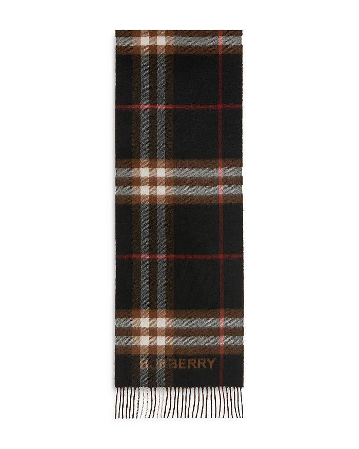 商品Burberry|Contrast Check Cashmere Scarf,价格¥2786,第3张图片详细描述