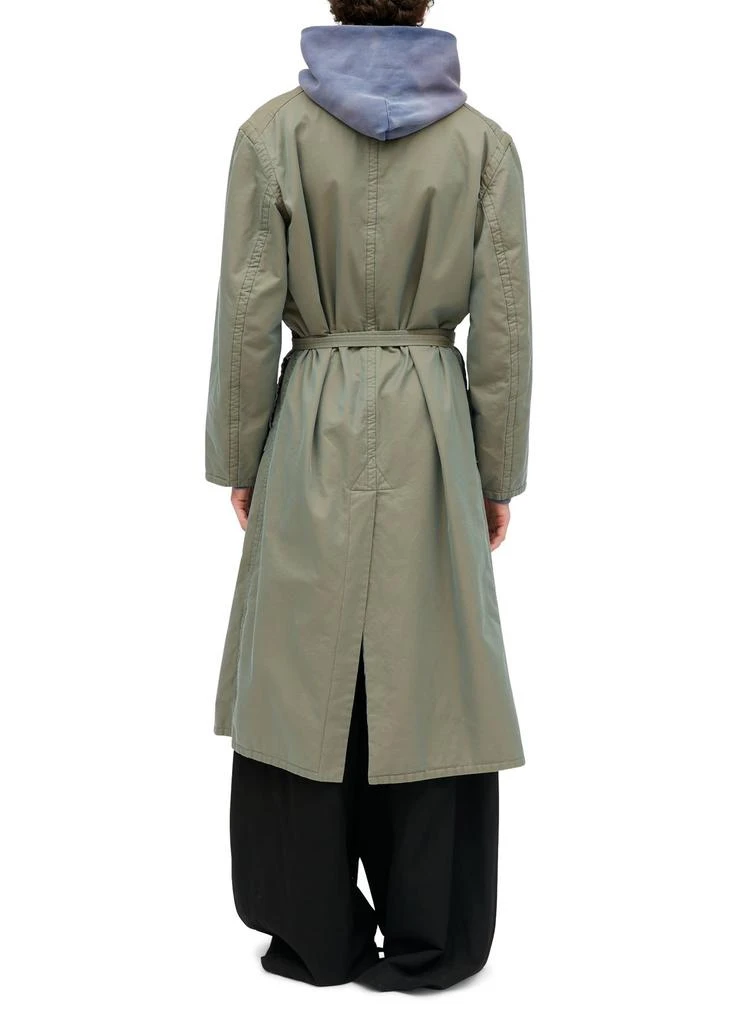 商品MAISON MARGIELA|Reversible tonic cotton trench coat,价格¥25706,第5张图片详细描述