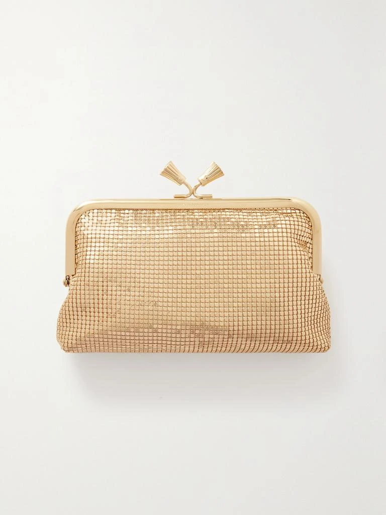 商品Anya Hindmarch|Maud 锁子甲手拿包,价格¥5270,第1张图片