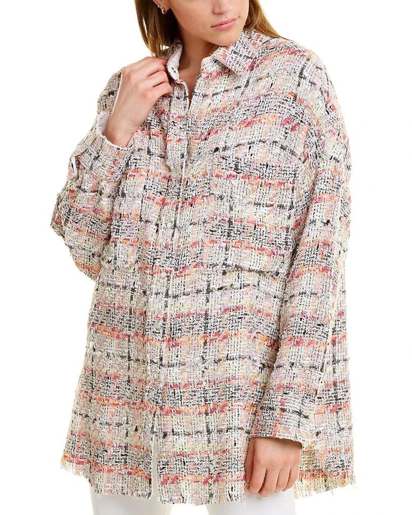 商品IRO|IRO Mekkie Linen-Blend Overshirt,价格¥1075,第2张图片详细描述