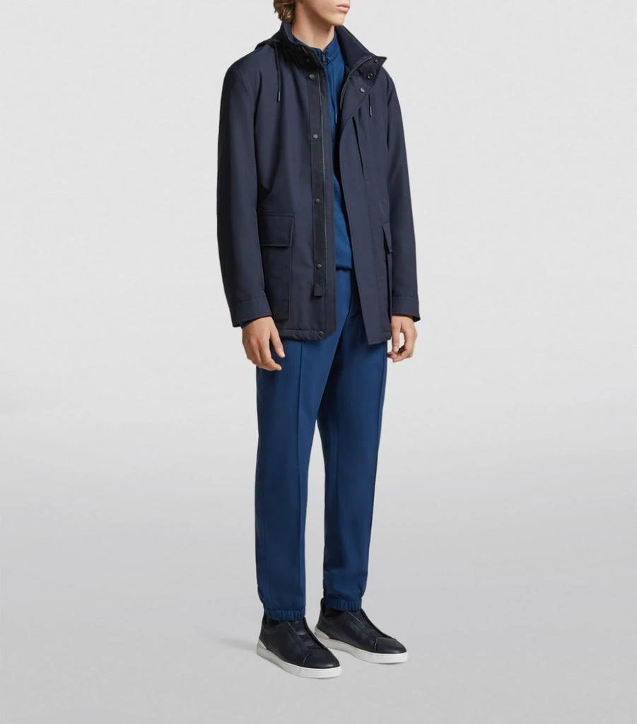 商品Zegna|Wool-Blend Padded Jacket,价格¥34152,第2张图片详细描述