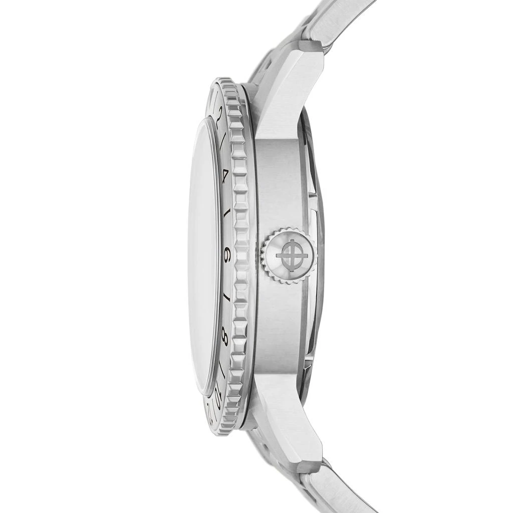 商品ZODIAC|Zodiac Men's Super Sea Wolf GMT Automatic, Silver-Tone Stainless Steel Watch,价格¥5723,第3张图片详细描述