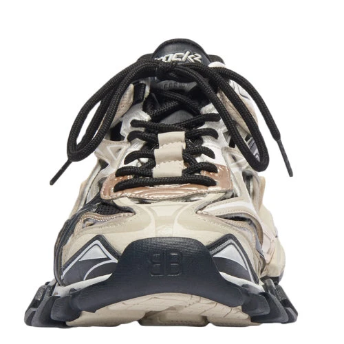 Balenciaga/巴黎世家  女士黑色和米色网眼和尼龙Track.2运动鞋568615W2GN38071 商品