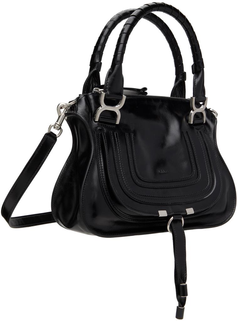 outlet【Chloe】クロエ☆Marcie Black Large ハンドバッグ Chloé グレインレザー製Marcieスモールバッグ のブラック | Chloé JP