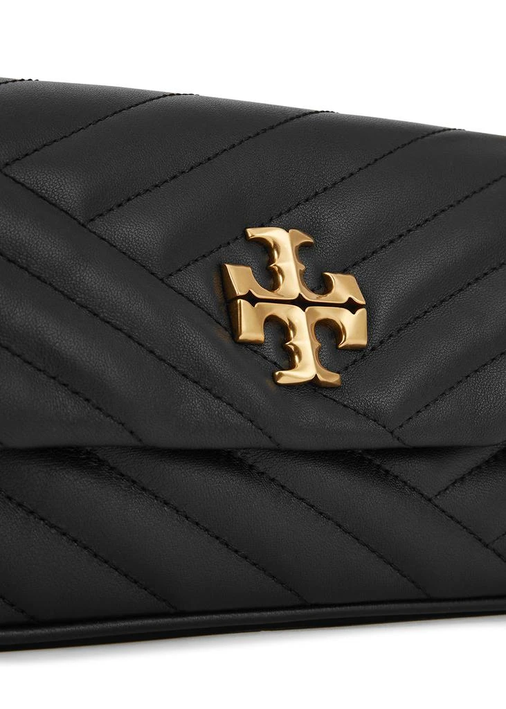 商品Tory Burch|Kira small black quilted shoulder bag,价格¥4318,第3张图片详细描述