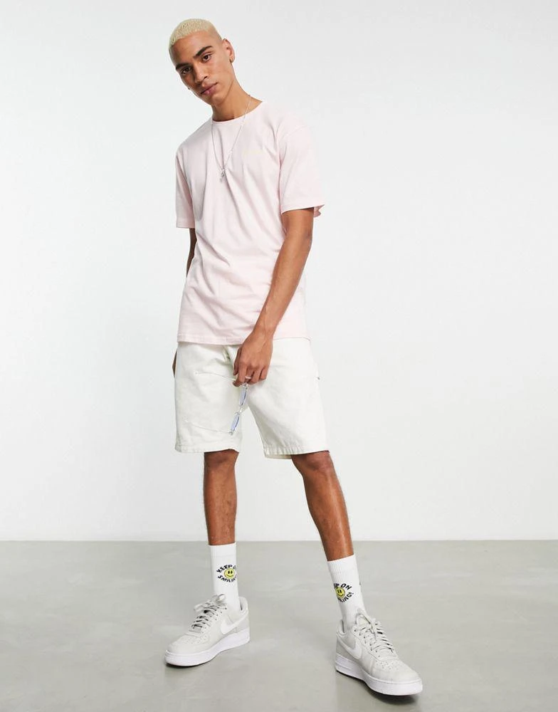 商品Columbia|Columbia Unionville back print t-shirt in pink Exclusive at ASOS,价格¥144,第4张图片详细描述