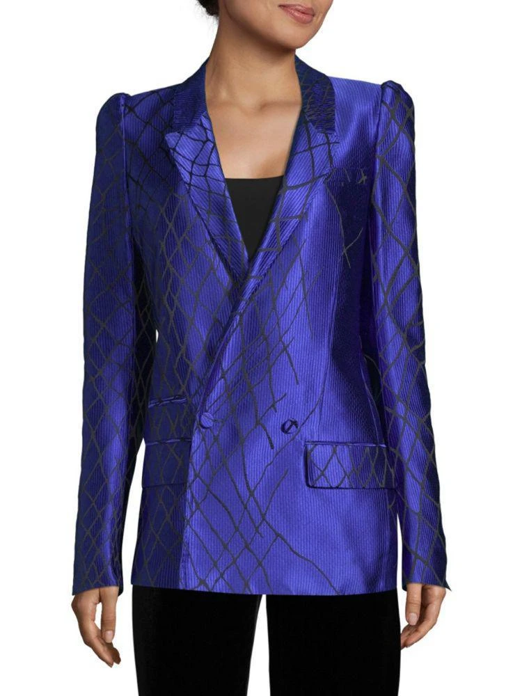商品Haider Ackermann|Structured Silk Blend Jacket,价格¥21495,第1张图片