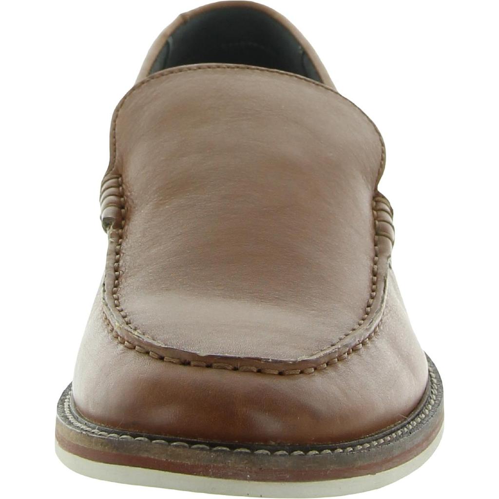 Atticus Edge Mens Leather Slip On Loafers商品第2张图片规格展示