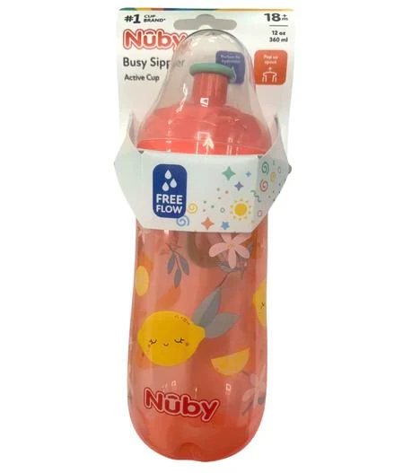 商品Nuby|Nuby - Busy Sipper Beaker Lemon,价格¥95,第1张图片