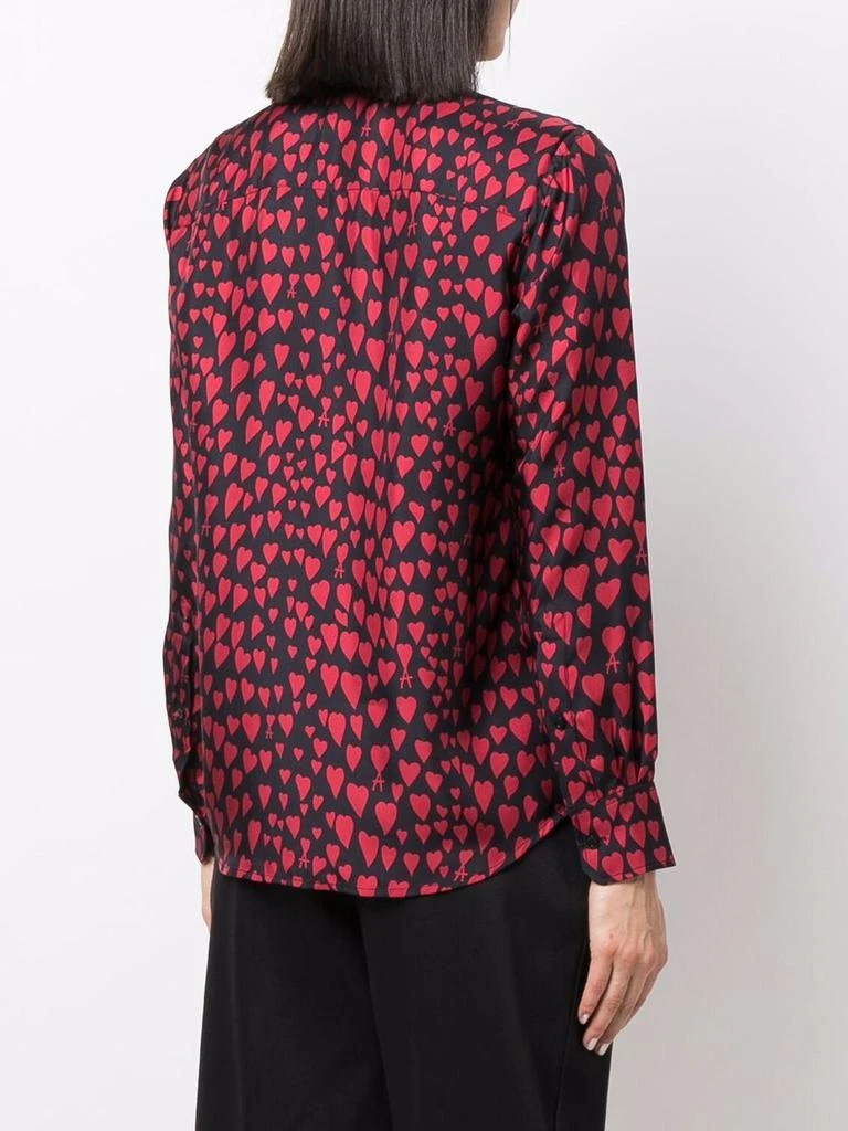 商品AMI|AMI PARIS - Printed Silk Shirt,价格¥2751,第5张图片详细描述