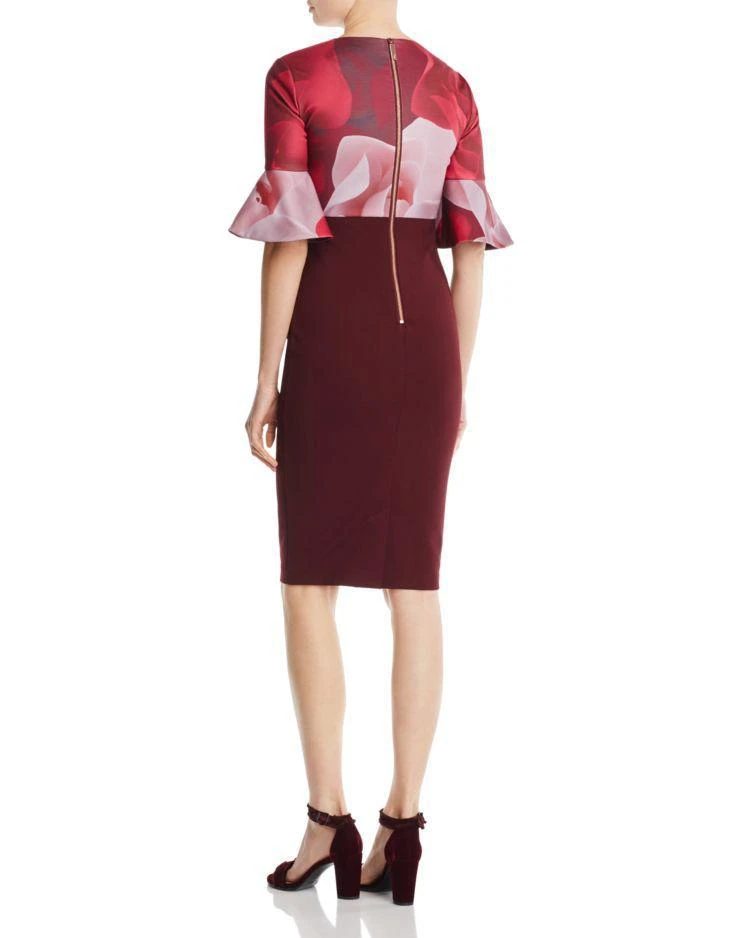 商品Ted Baker London|玫瑰修身连衣裙 - 100% 独家贩售,价格¥1166,第2张图片详细描述