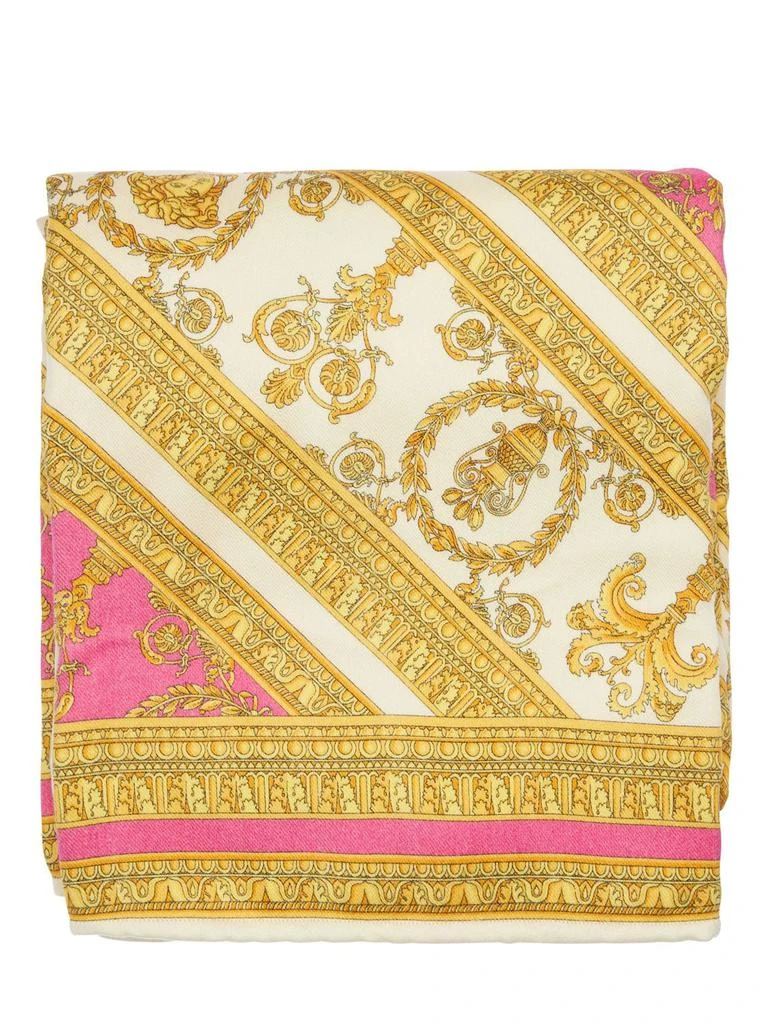 商品Versace|I Heart Baroque Wool & Silk Throw,价格¥15203,第1张图片