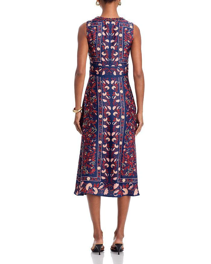 商品Farm Rio|Boho Floral Scarf Midi Dress,价格¥1143,第4张图片详细描述