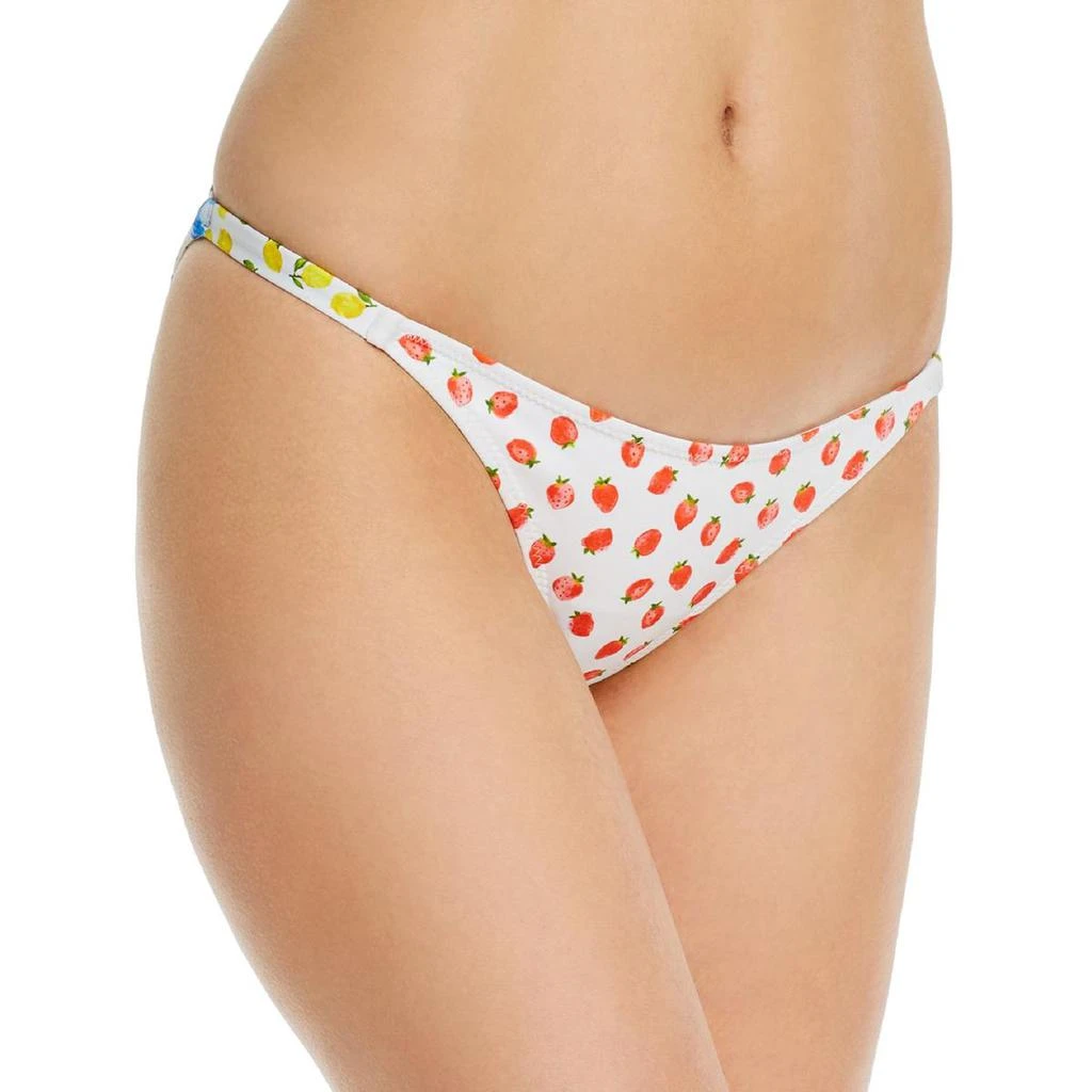 商品CAROLINE CONSTAS|Caroline Constas Womens Mykela Printed High Leg Swim Bottom Separates,价格¥100,第1张图片