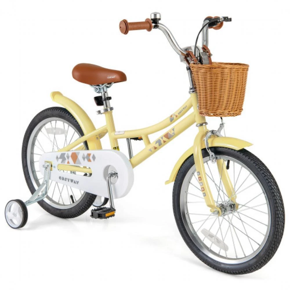 商品Hivvago|18 Inch Kids Bike Adjustable Bicycle with Reflectors and Bell for Children 4-8 Years Old-18 inches,价格¥1103,第3张图片详细描述