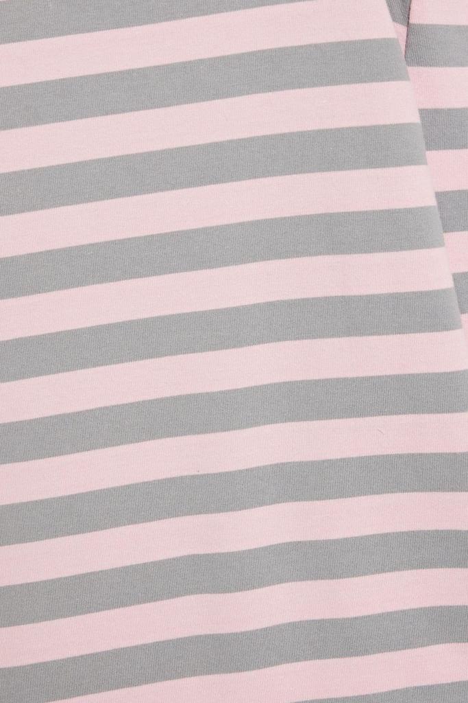商品Ganni|Gathered striped cotton-jersey top,价格¥466,第4张图片详细描述