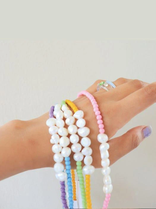 商品MORL|Lovely Pearl Necklace,价格¥361,第2张图片详细描述