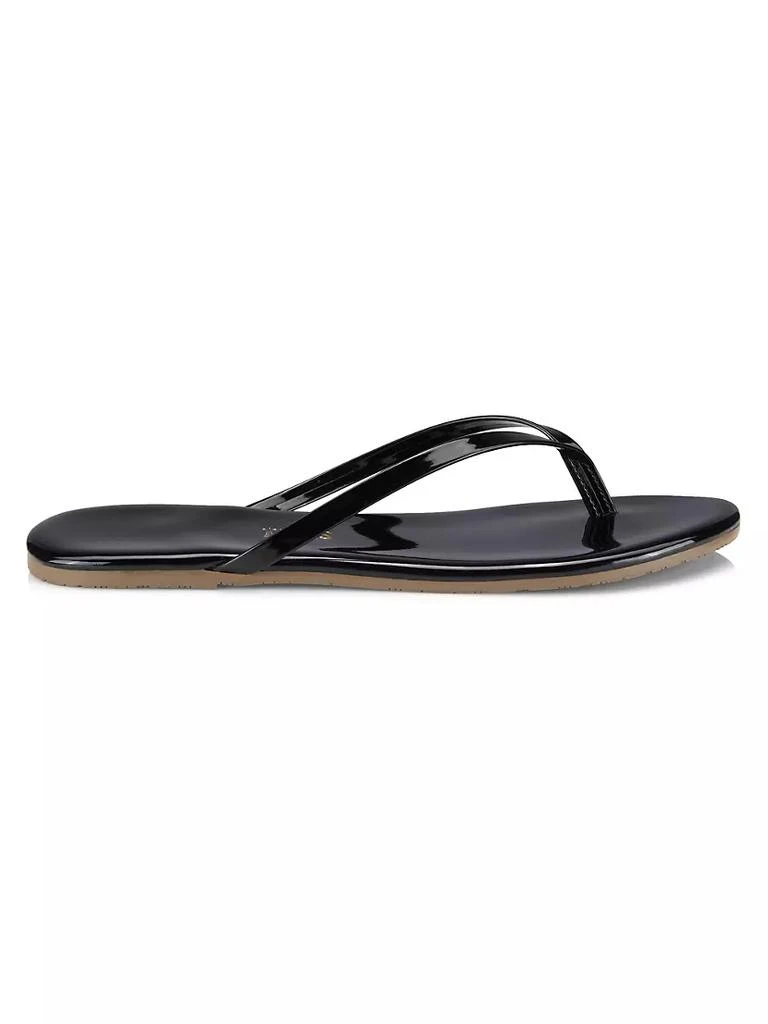 商品Tkees|Glosses Patent Leather Flip Flops,价格¥447,第1张图片