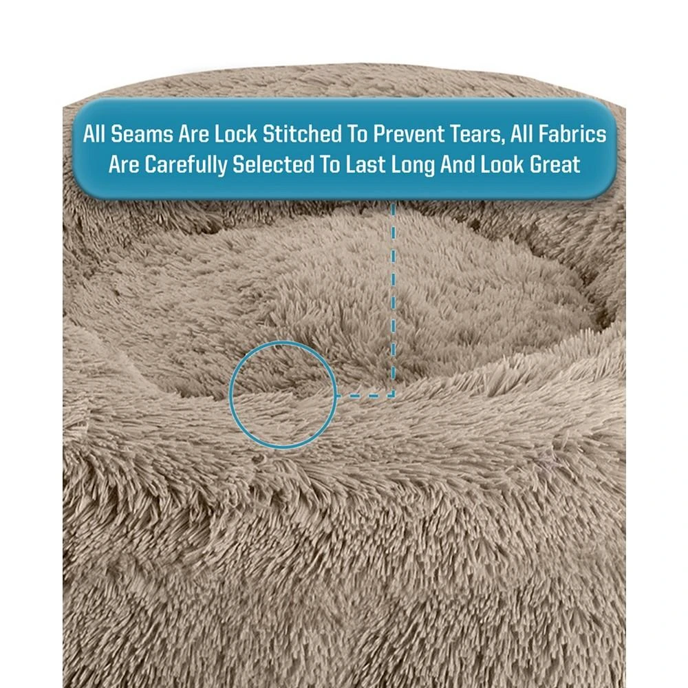 商品Macy's|Arlee Donut Round Pet Dog Bed,价格¥819,第4张图片详细描述