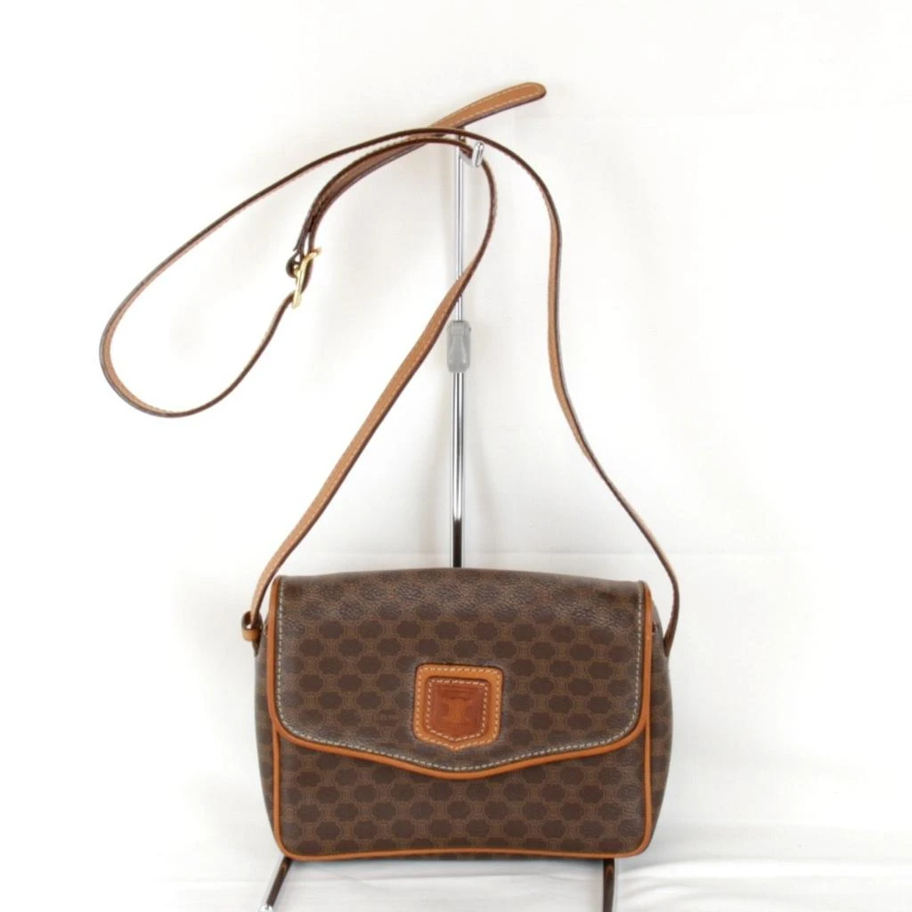 商品[二手商品] Celine|Macadam Pvc Leather Shoulder Bag (Pre-Owned),价格¥5412,第1张图片