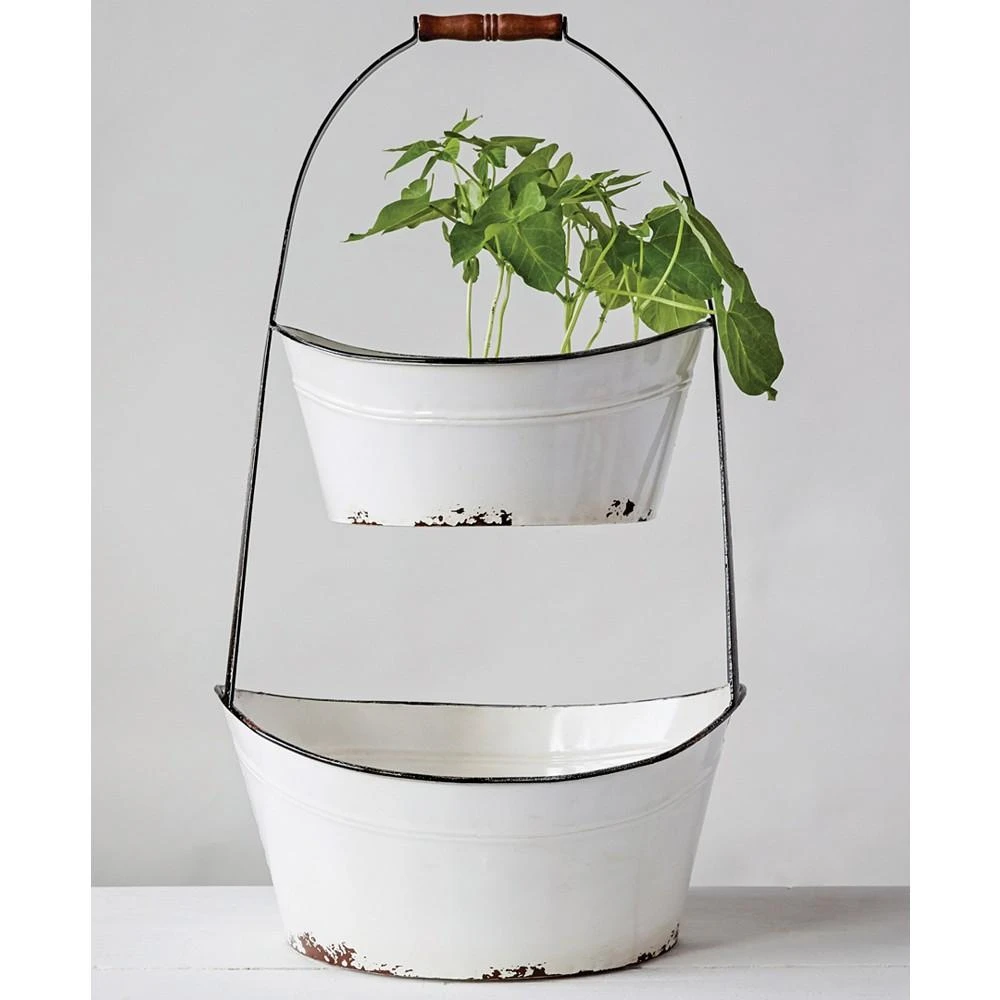 商品3R Studio|Metal 2-Tier Bucket,价格¥1174,第3张图片详细描述