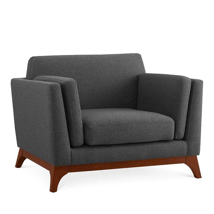 商品Modway|Chance Upholstered Fabric Armchair,价格¥7626,第1张图片