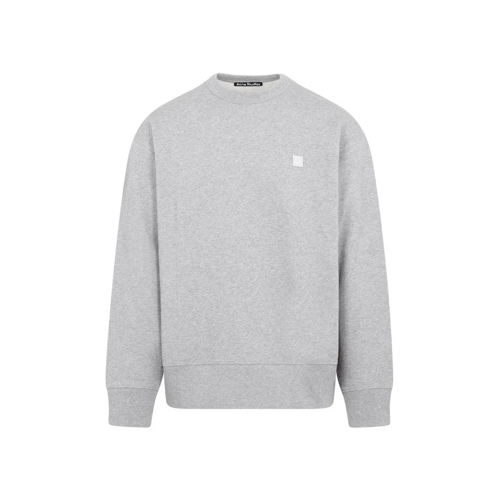 商品Acne Studios|Acne Studios Face Logo Patch Crewneck Sweatshirt,价格¥1576,第1张图片